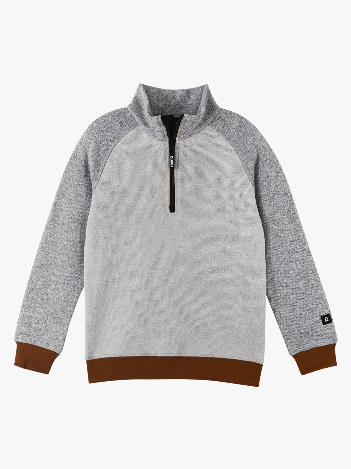 Reima Neulus Fleecejakke, White Melange