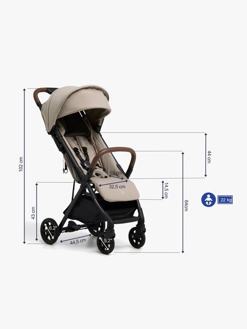 Beemoo Pro Airway Trille, Latte Beige