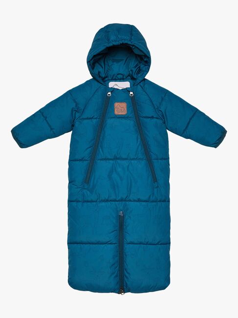 Nordbjørn Snowy Vognpose 2-in-1, Blue Coral