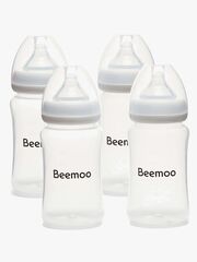 Beemoo CARE Brystmelkflaske 240 ml 4-Pack