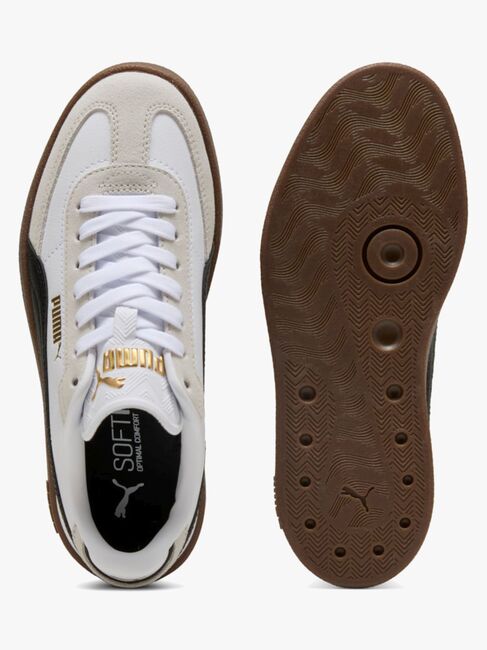 Puma Club II Era Jr Sneakers, White/Black