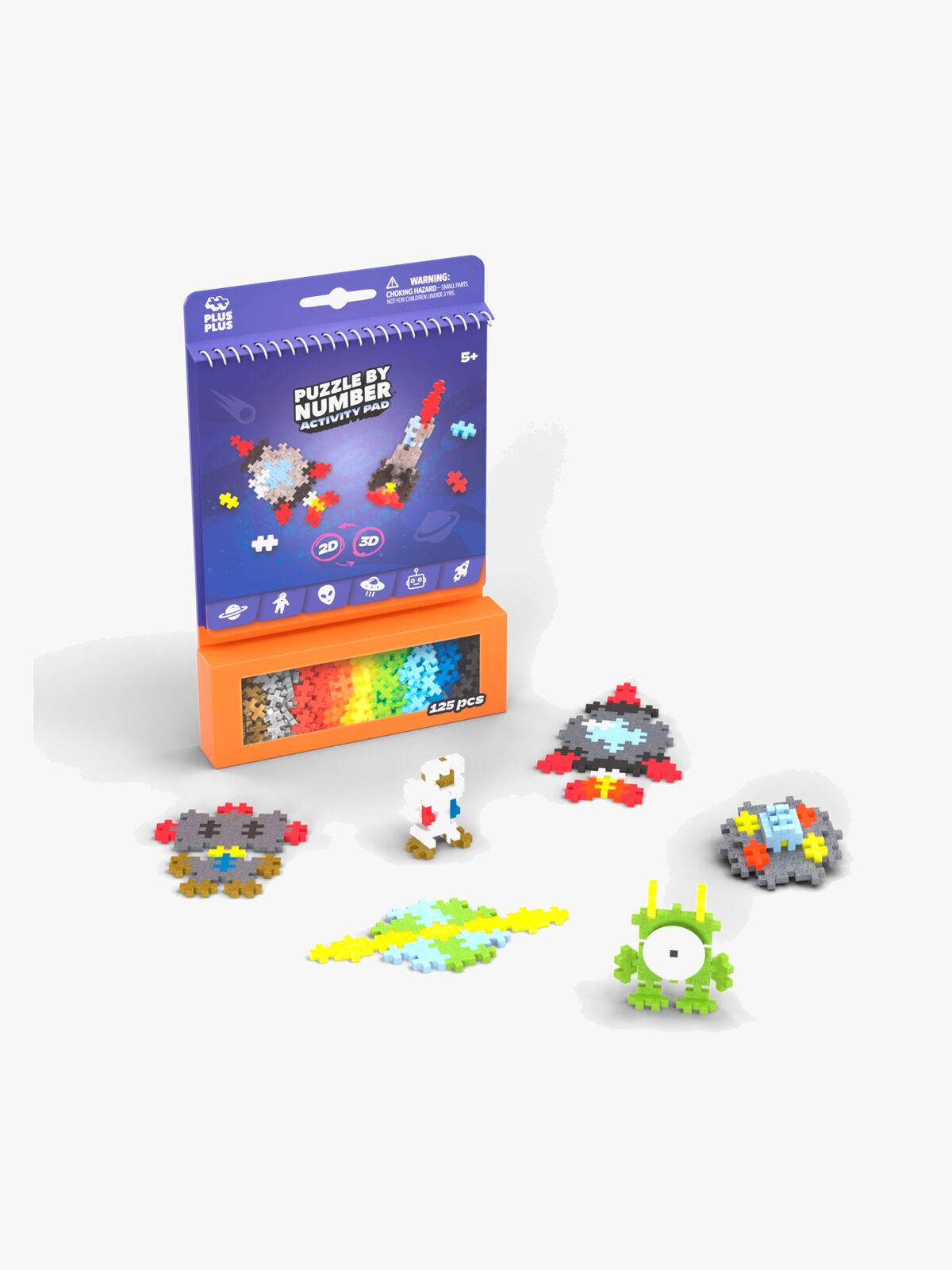 Plus-Plus Activity Pad Space Byggesett