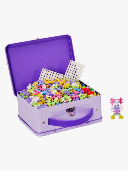 Plus-Plus Suitcase Metal Pastel