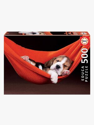 Educa Puslespill Sleeping in a Hammock 500 Brikker