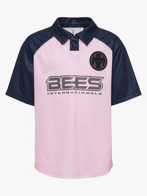 Hummel JR Loose Tiger Soccer T-skjorte, Roseate Spoonbil