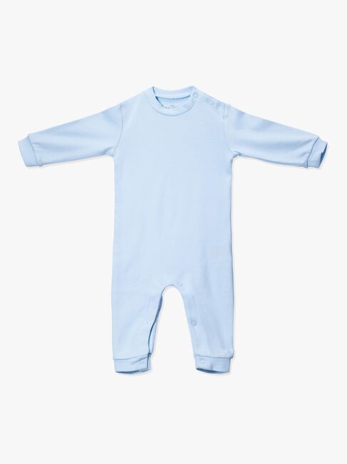 Tiny Treasure Maxime Jumpsuit  2-Pack, Baby Blue