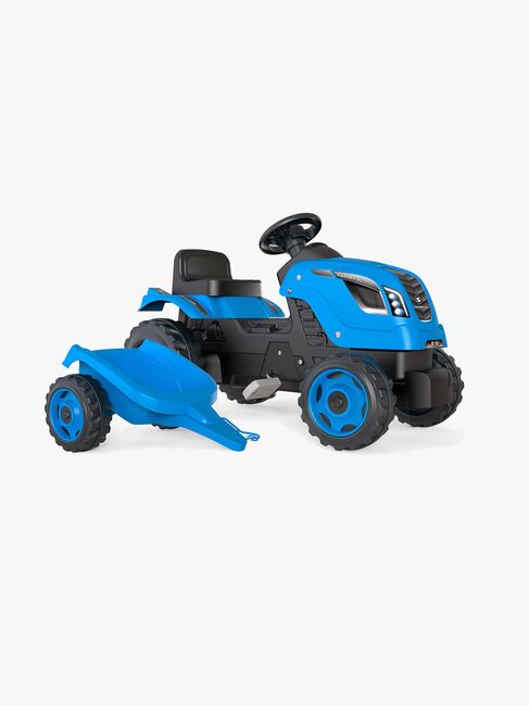 Smoby  Farmer Traktor XL + Tilhenger, Blå
