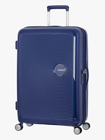 American Tourister Soundbox Spinner Trillekoffert 97L, Midnight Navy
