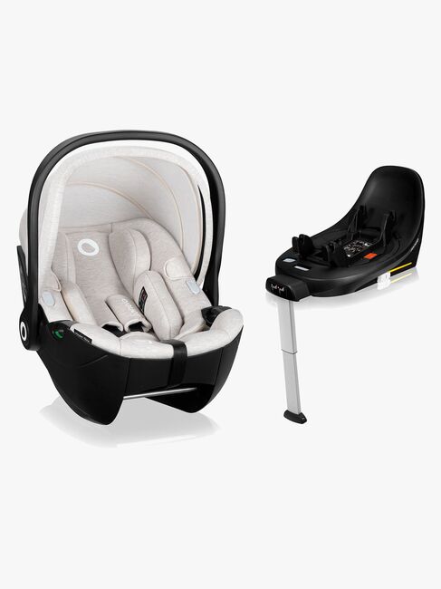 Lionelo Moxie i-Size Babybilstol inkl. Base, Beige Sand