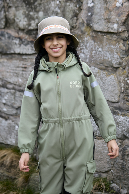 Nordbjörn Björnholmen Softshelldress, Grønn