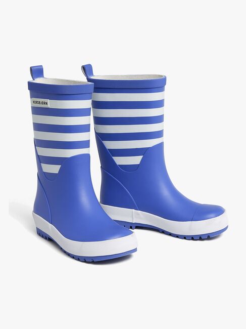 Nordbjørn Dagg Gummistøvler, Blå/Hvit