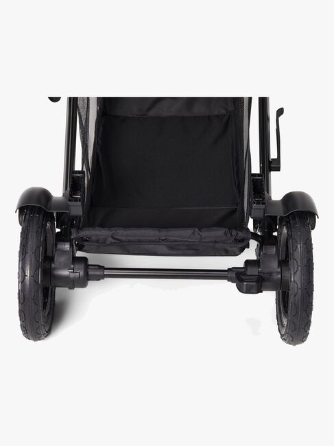 Beemoo Maxi 4 Twin Søskenvogn inkl. Søskensete, Black/Black