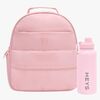Heys The Puffer Ryggsekk 13L & Stål Vannflaske 946ml, Rose