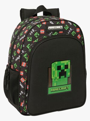 Minecraft Junior Ryggsekk 15L, Svart