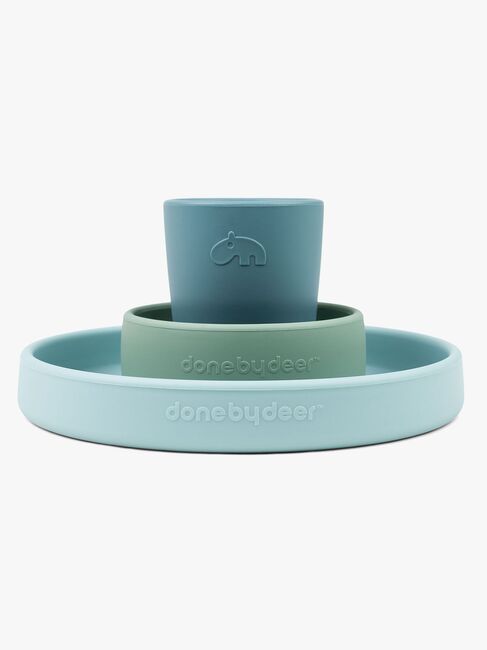 Done By Deer Happy Clouds Barneserviser, Blå