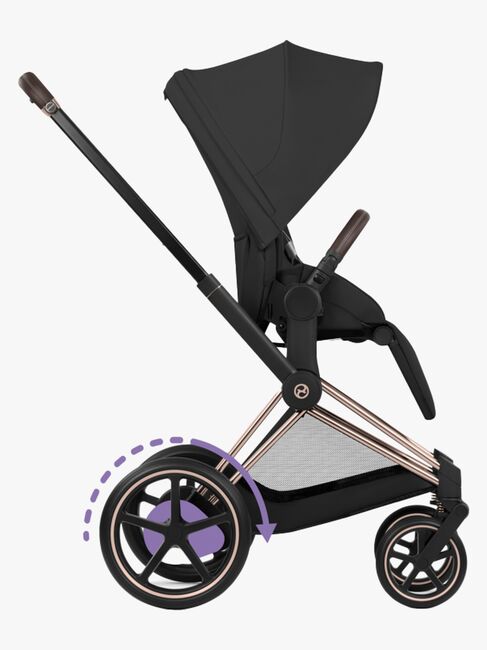 Cybex ePriam Duovogn, Rosegold/Sepia Black