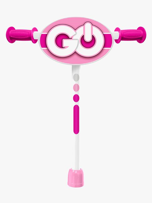 Stamp Skids Control 3-hjuls Sparkesykkel, Rosa/Hvit