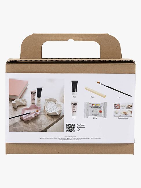Creativ Company Hobbysett Lufttørkende Leire Skåler