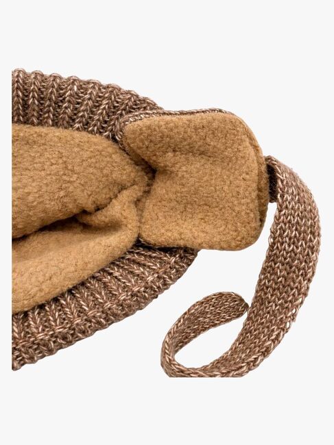 BabyMocs Lue med Øreklaffer, Karamell