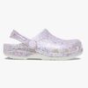 Crocs Classic Fantasy Glitter Kids Sandaler, White