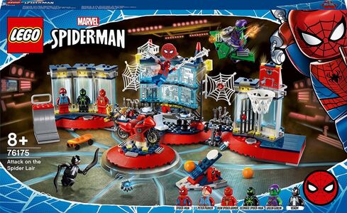 LEGO Marvel Super Heroes 76175 Angrep på edderkoppens hule