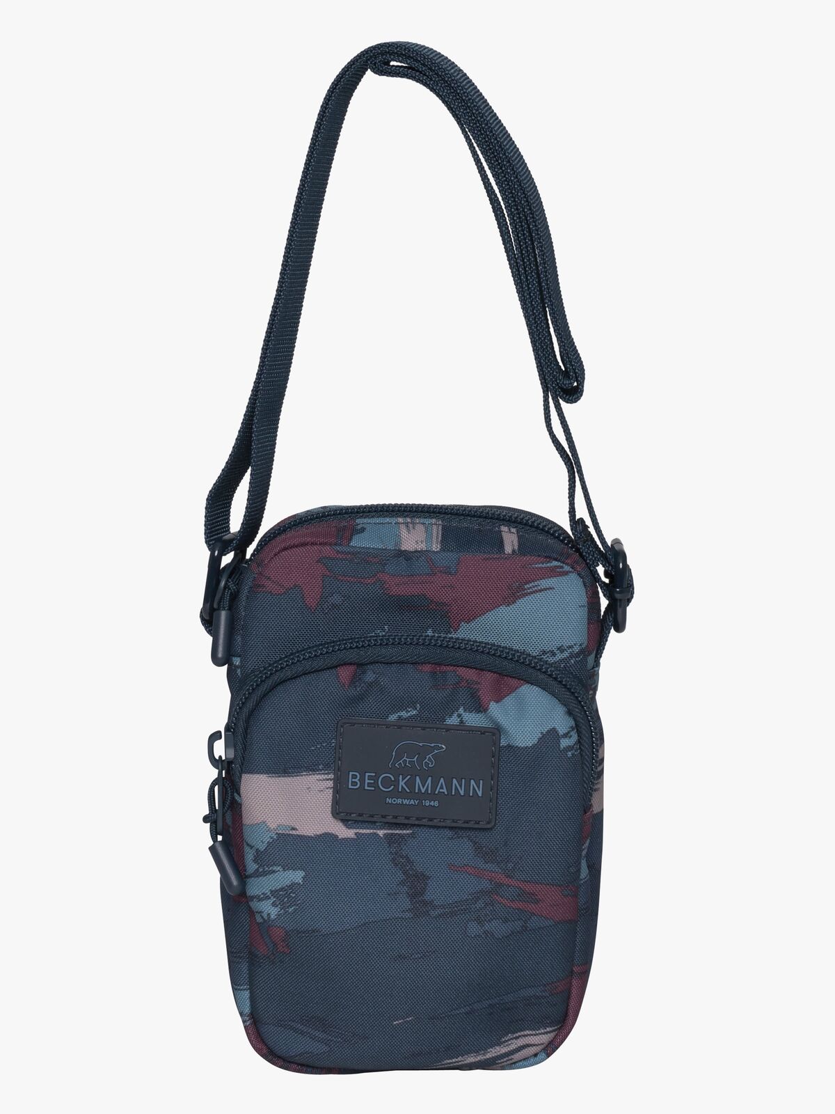 Beckmann Crossbody Sport Veske, Blue Brush