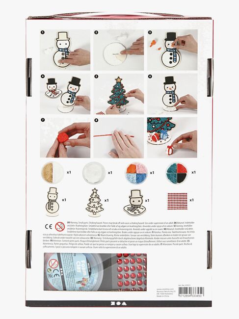 Creativ Company Hobbysett Snømann og Juletre