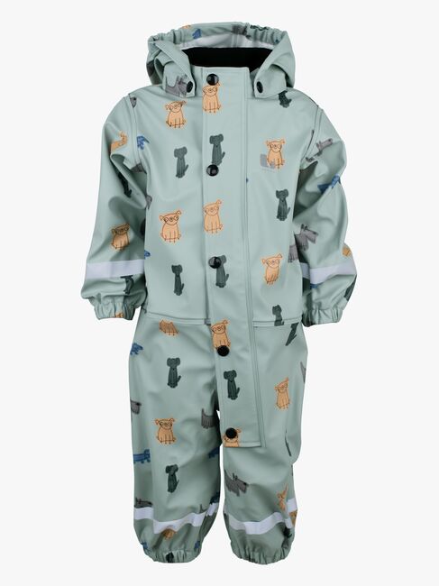 Lindberg Vattholma Regndress, Grønn/Grå