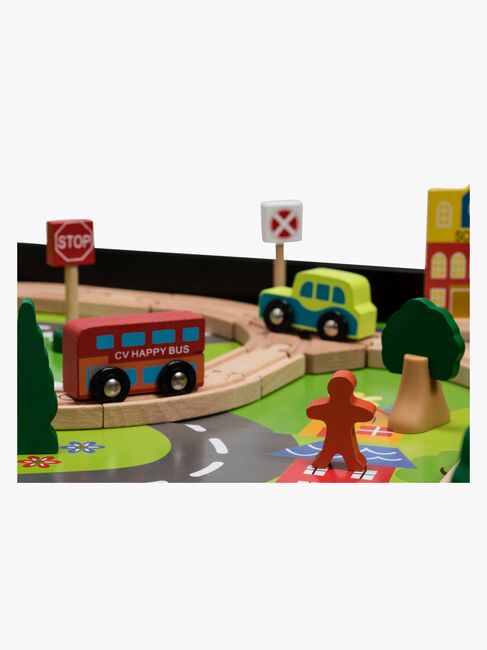 Classic World Togbord 90 Deler, Svart