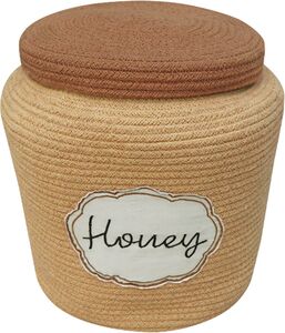 Lorena Canals Honey Pot Kurv, Honey/Toffee