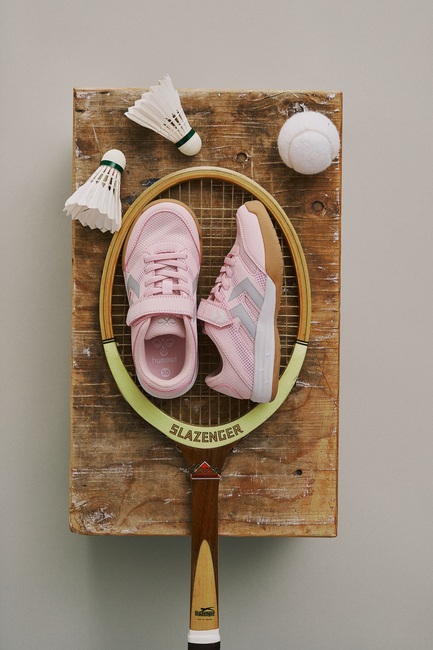 Hummel Multiplay Stable Jr Treningssko, Pink-A-Boo