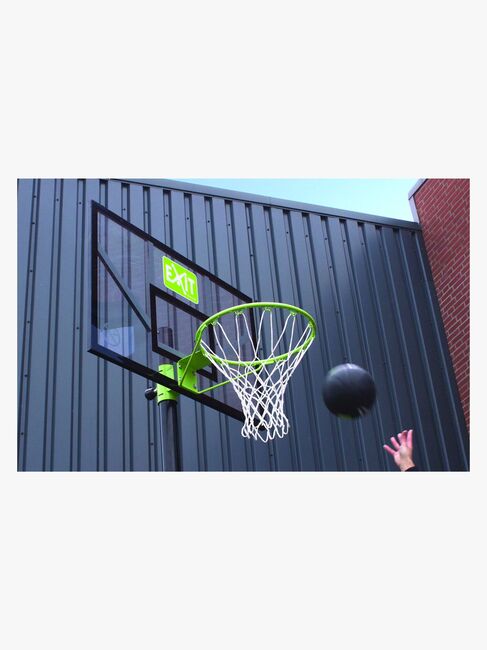 EXIT Comet Portable Basketball Stand, Green/Black