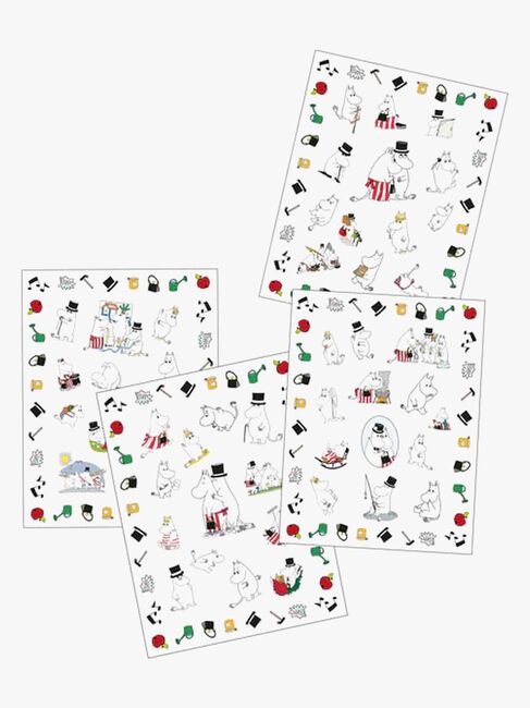 Barbo Toys Mummitrollet & Familie Klistremerker 180 Stk