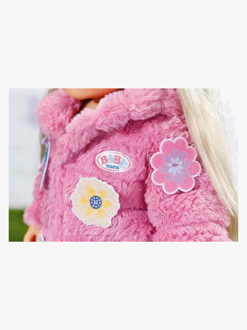 Baby Born Dukkeklær Kåpe 43 cm, Rosa