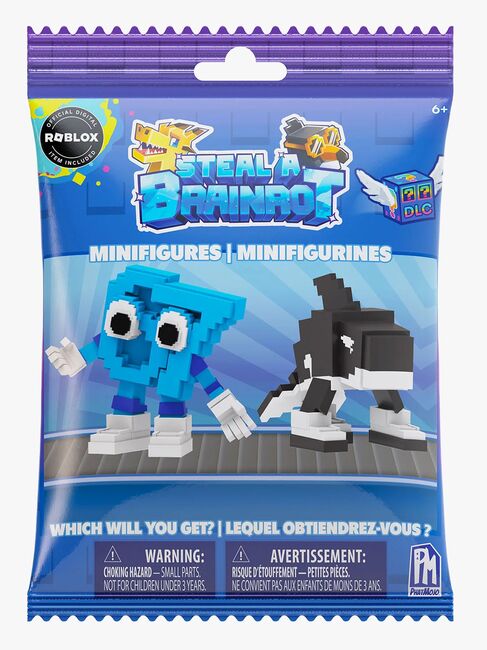 Roblox Steal A Brainrot W1 Samlefigur Mini 6 cm Blandet
