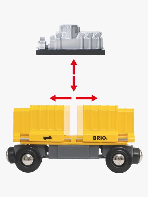 BRIO 33982 Godstog med Tre Vogner 