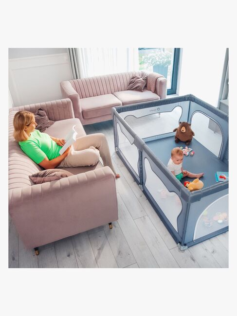 Lionelo WILLOW Lekegrind  for Barn & Baby, Beige Sand