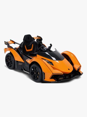 Lamborghini Vision Gran Turismo Elbil, Oransje