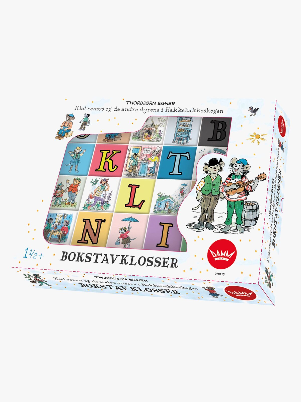 Hakkebakkeskogen Thorbjørn Egner Treklosser