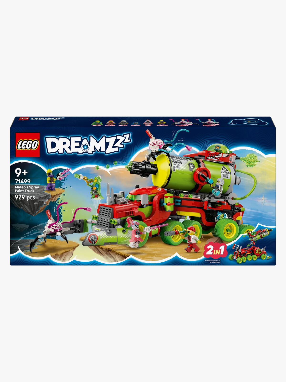 LEGO DREAMZzz 71499 Mateos spraymalingsbil