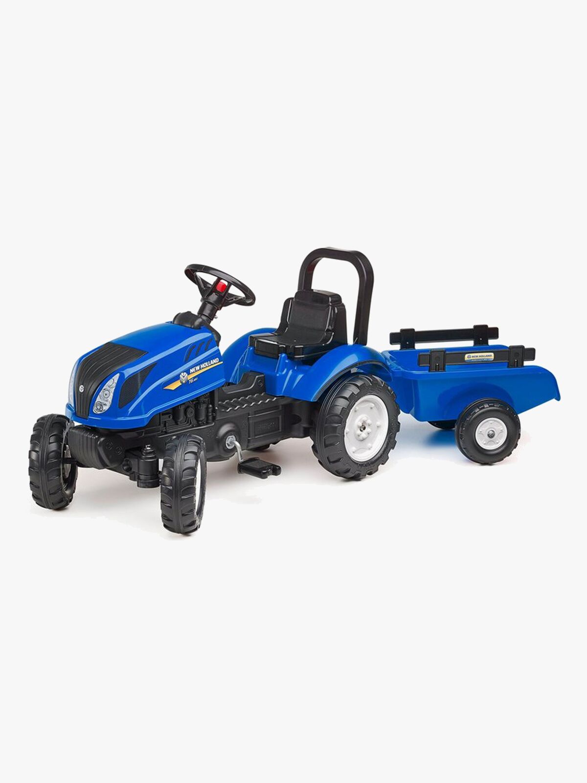 Falk New Holland T6 Traktor med Tilhenger