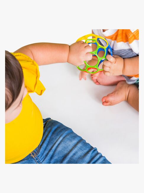 Oball Classic Bold Ball, Rød, Blå, Grønn og Gul