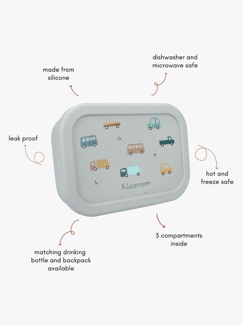 Kidzroom Silikon Matboks Sweet Cuddles, Grønn