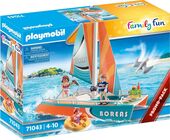 Playmobil 71043 Family Fun Katamaran Lekesett