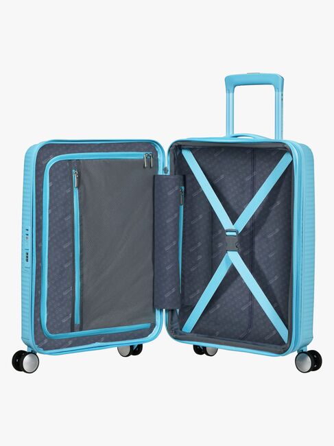 American Tourister Soundbox Spinner Koffert 35,5-41L, Blueberry Fizz