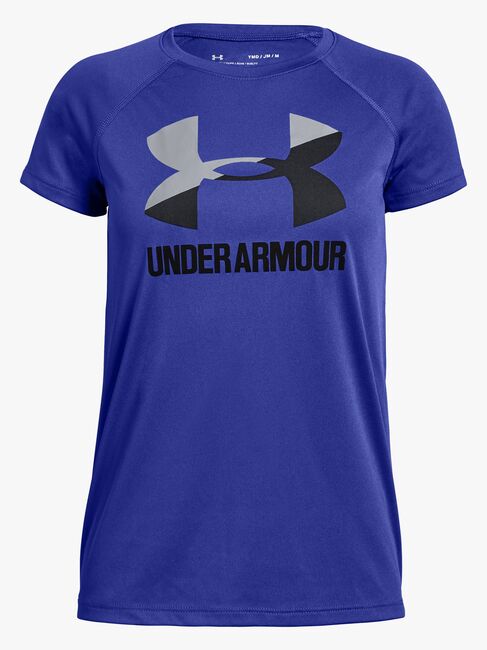 Under Armour Big Logo Tee Solid SS Treningsgenser, Purple