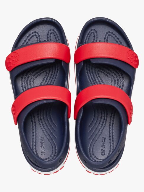Crocs Crocband Cruiser Kids Sandaler, Navy/Varsity Red