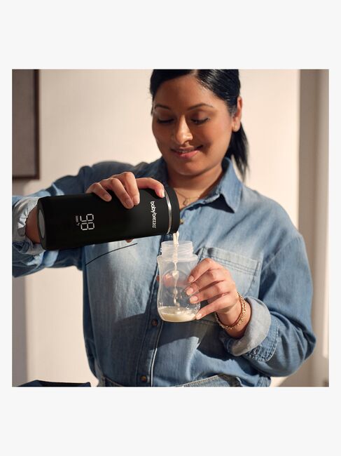 Baby Brezza Superfast Portable Flaskevarmer, Black