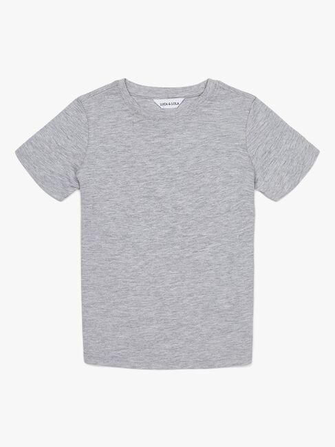 Luca & Lola Paulo T-Skjorte 2-pack, Navy/Grey Melange
