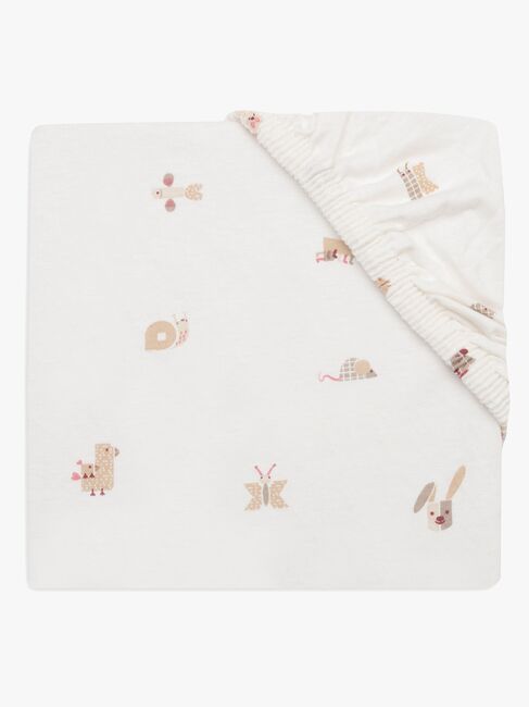 Jollein Stretchlaken 60x120, Animal Friends